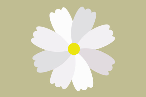 Download Vector Flower Graphics in Gray - Flower graphics Collection