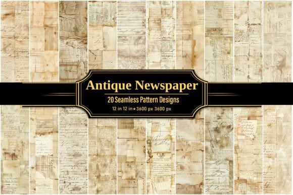Download Antique Paper Texture, Vintage Ephemera - Antique Collection