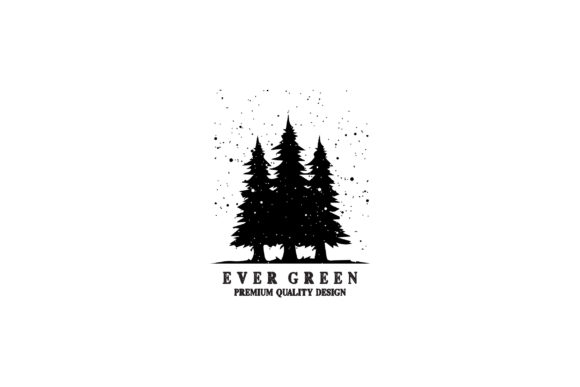Download Vintage Pine Tree Logo - Premium Bundle